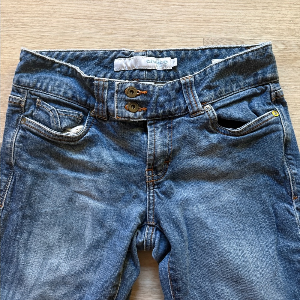 Calvin Klein Low Rise Blue Jeans